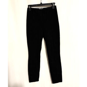 The Row Pants XS Womens Black Stretch Skinny High Rise RN139150 Leggings Trouser